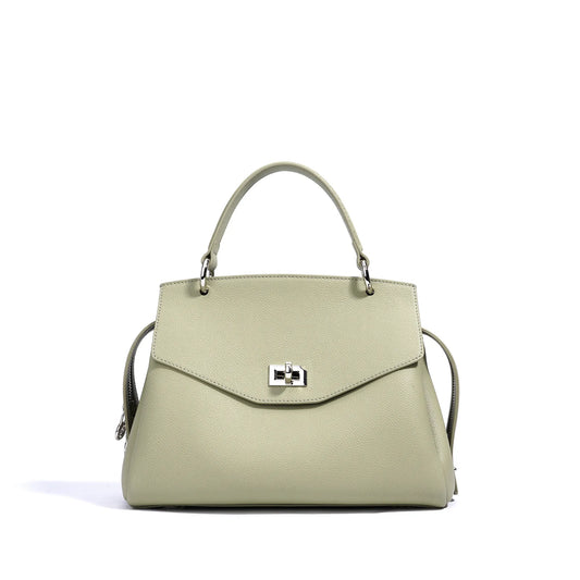 French Niche 2025 Cowhide Casual Genuine Leather Single Shoulder Luxury Messenger Handbags Sling Bags for Women Crossbody Summer