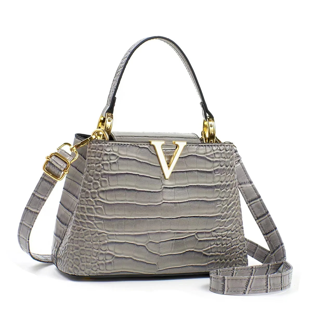 2025 Latest Trendy High-quality Large Size PU Leather Bag Fashionable Large Capacity Luxury Lady Women's Handbag