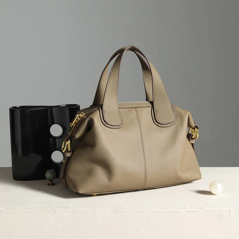 2025 New Tote Bag Large Capacity Leather Handbag for Girls  Luxury New Design Women Handbag