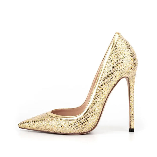 Women Sexy Dress Shoes Pointy Toe Classic Heels Lady
