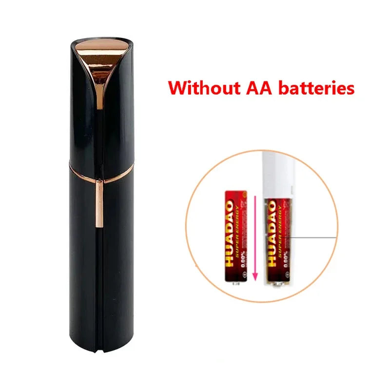 Electric Hair Removal Machine Eyebrow Trimmer Hot Sales Portable Lipstick Shaver Women's Remover Mini Shaver Electric Trimmer