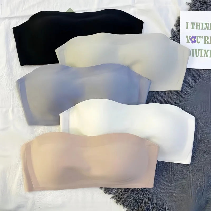 Push-Up Bras For Women Non-wire Bra Invisible 1/2 Cup Padded Brassiere Seamless Underwear Female Sexy Lingerie S-XL