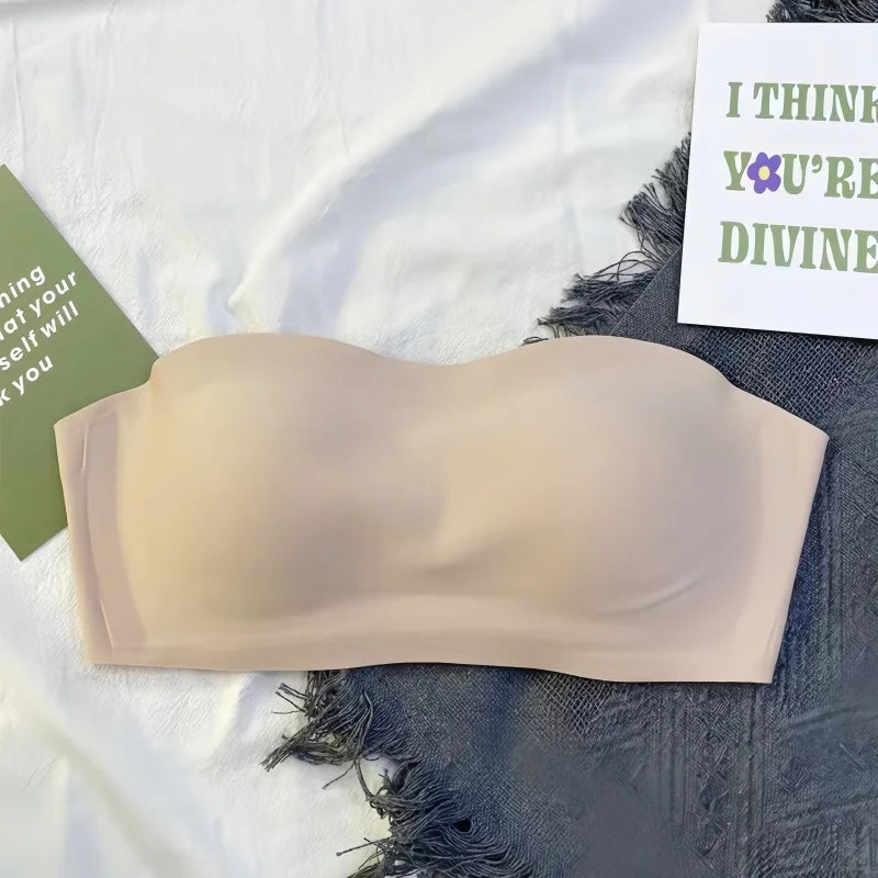 Push-Up Bras For Women Non-wire Bra Invisible 1/2 Cup Padded Brassiere Seamless Underwear Female Sexy Lingerie S-XL
