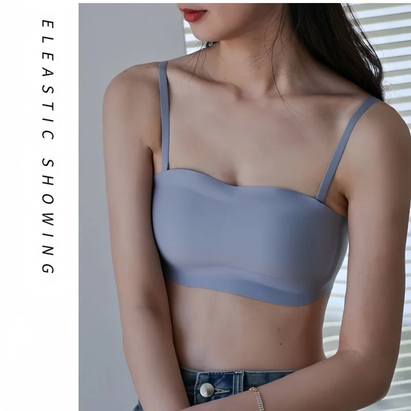 Push-Up Bras For Women Non-wire Bra Invisible 1/2 Cup Padded Brassiere Seamless Underwear Female Sexy Lingerie S-XL
