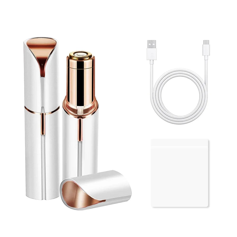 Electric Hair Removal Machine Eyebrow Trimmer Hot Sales Portable Lipstick Shaver Women's Remover Mini Shaver Electric Trimmer