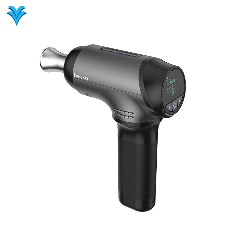 Beoka 2025 Depth Adjustment Mini Massage Gun New Professional Variable Amplitude Muscle Massage Gun