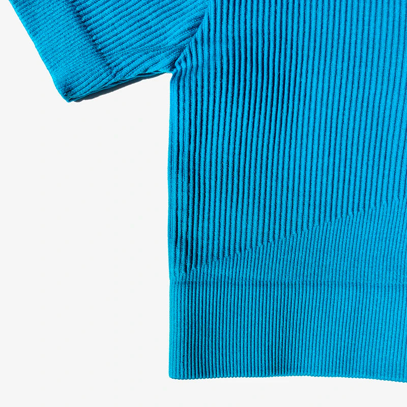 Seamless Yoga Shirts Zipper Short Sleeve Workout Tops Women Fitness Crop Top Workout Tops Gym Clothes Sportswear Running T-shirt