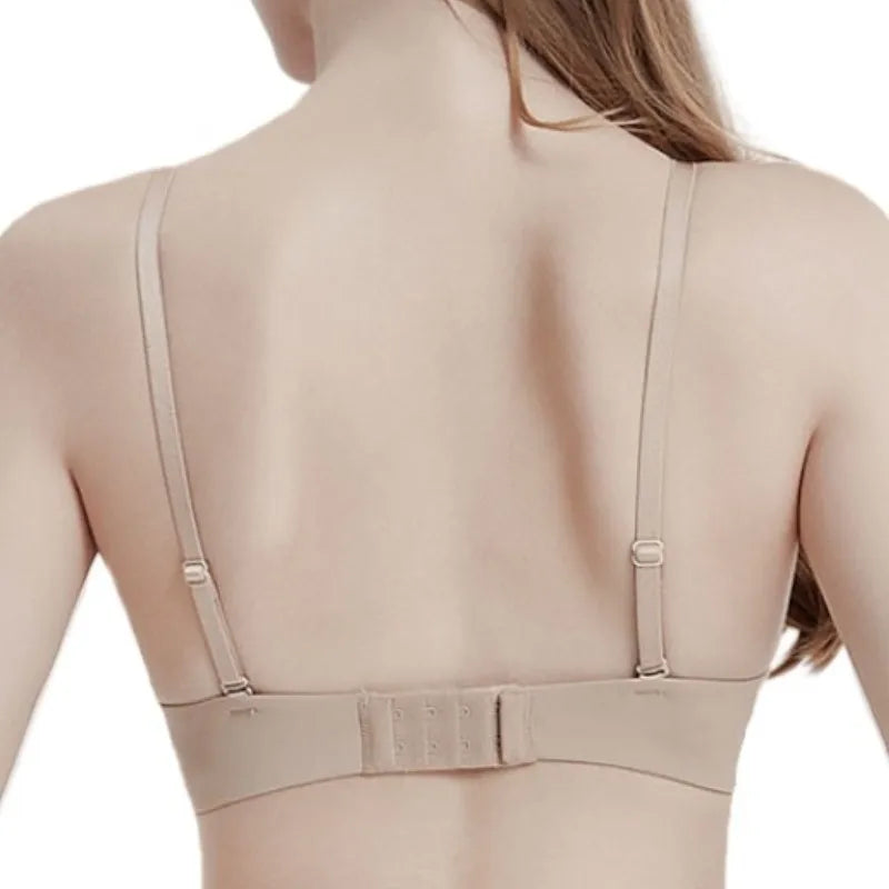 Push-Up Seamless Bras For Women Non-wire Fixed Cup Bra Invisible Brassiere Sexy Lingerie 3/4 Cup Soft Top Women's Underwear
