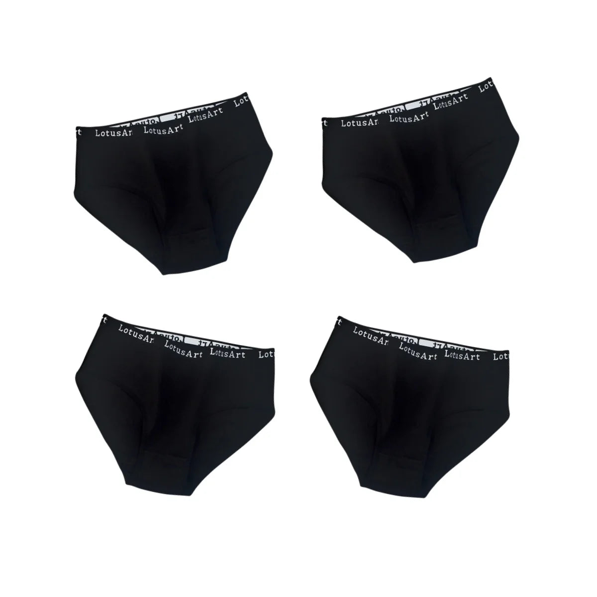 4Pcs/Set Cotton Letter Belt Panties Women's Underwear Sexy Low Waist Briefs Female Stretch Comfortable Breathable Lingerie