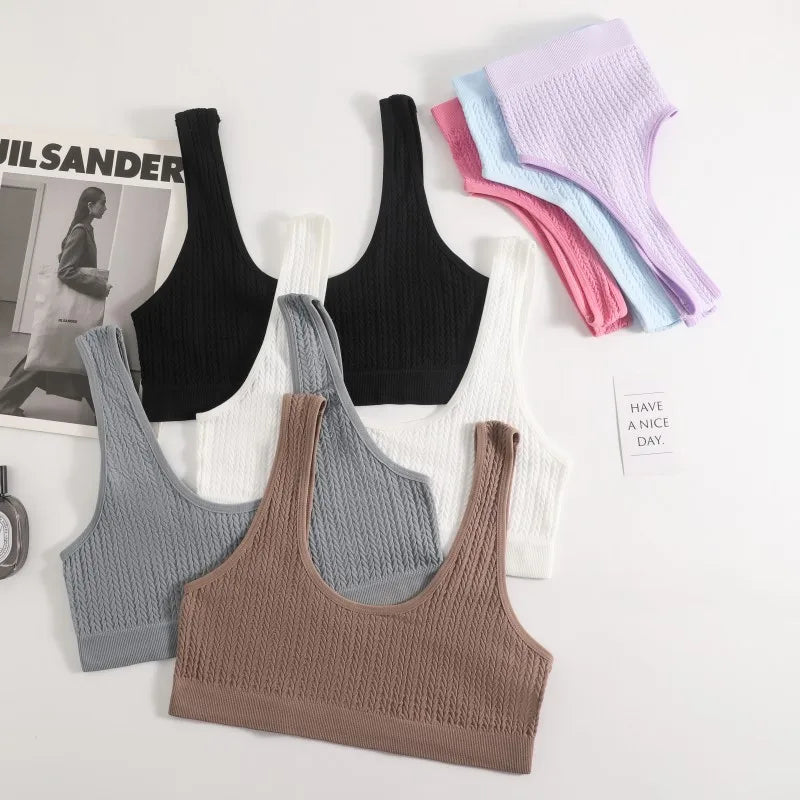 Seamless Bras For Women Wire Free Brassiere Sports Push Up Bralette Women's Fitness Underwear Crop Top Female Sexy Lingerie