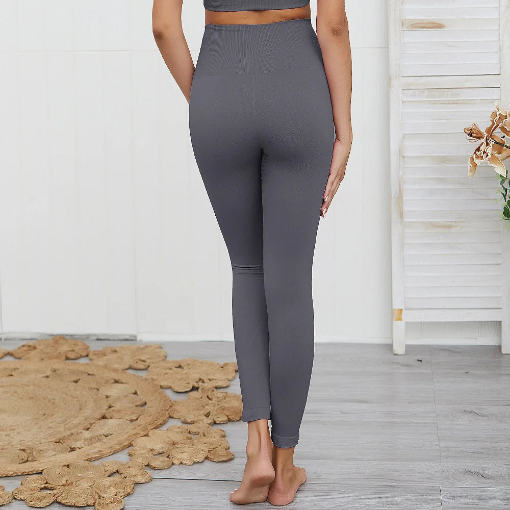 Yoga Pants High Waist Gym Leggings Sport Women Fitness Seamless Female Legging Tummy Control Running Training Tights