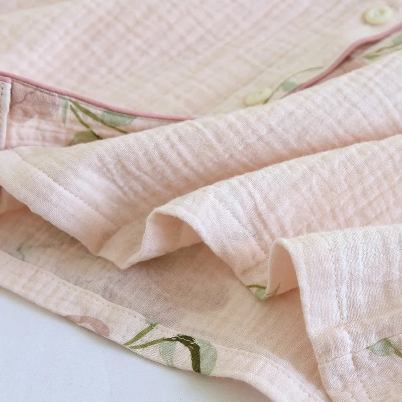 100% Cotton Autumn And Winter women pajamas long-sleeved trouser ladies pajamas, home service sleepwear Women Homewear