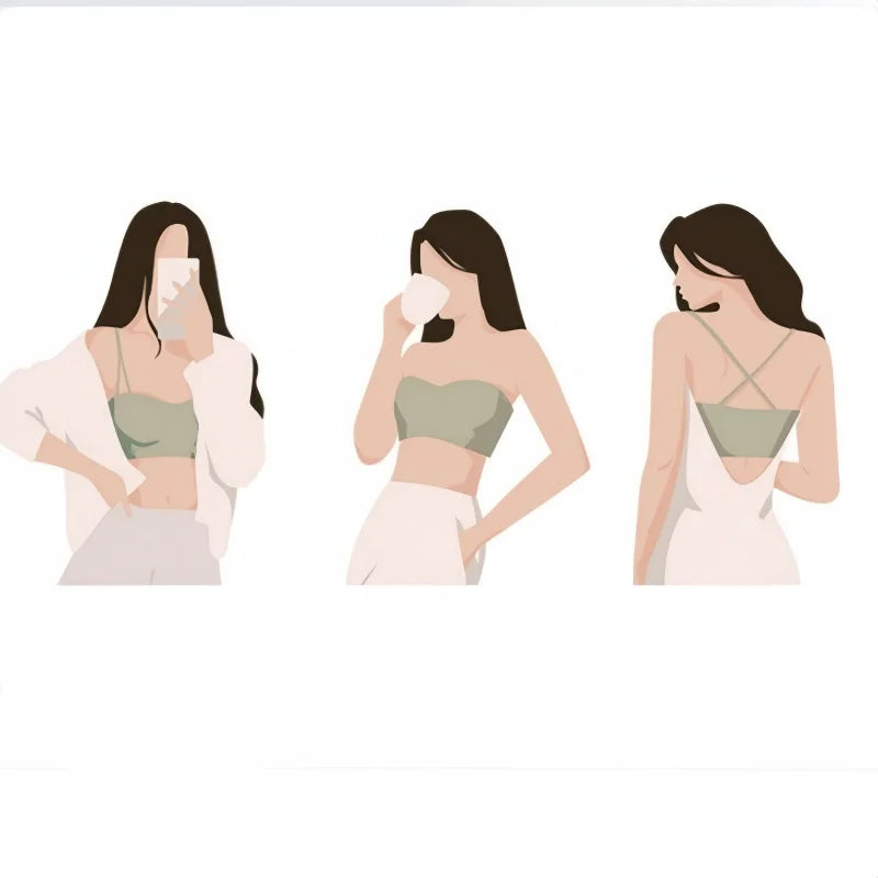 Push-Up Bras For Women Non-wire Bra Invisible 1/2 Cup Padded Brassiere Seamless Underwear Female Sexy Lingerie S-XL