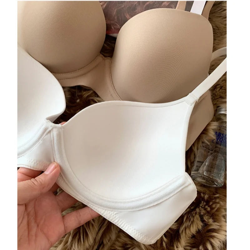 Push-Up Seamless Bras For Women Non-wire Fixed Cup Bra Invisible Brassiere Sexy Lingerie 3/4 Cup Soft Top Women's Underwear