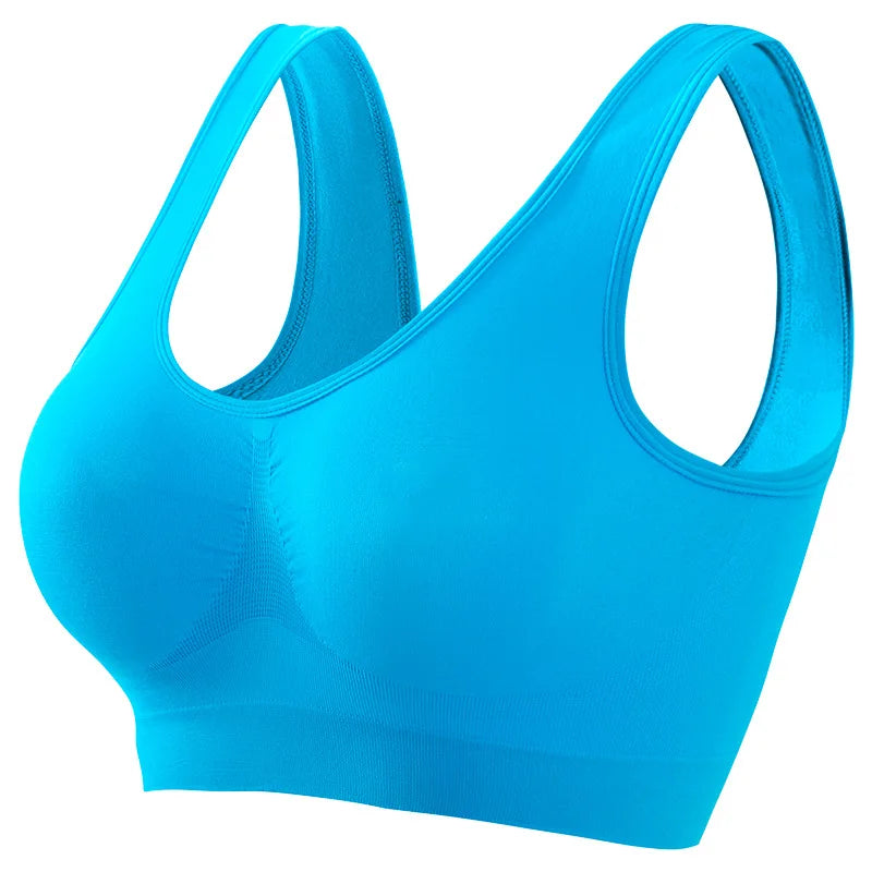 Women Push-Up Bra Seamless Bras Non-wire Sports Bra without Pads Breathable Brassiere Female Crop Top Sexy Lingerie S-5XL