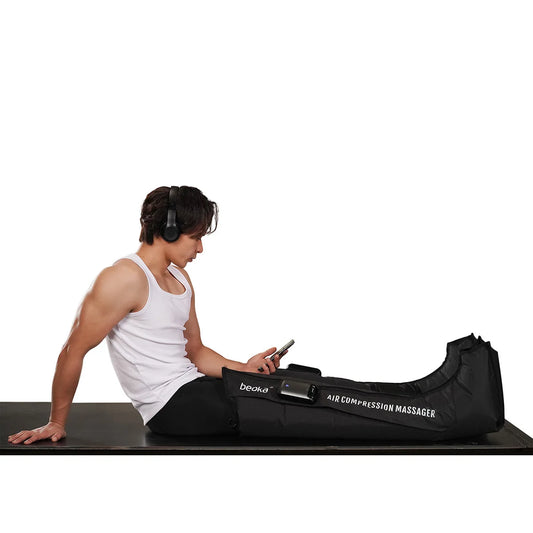 Beoka air Compressor Massage Leg for Circulation and Relaxation Massage Legs Circulation Leg Compression Boots Therapy Massager