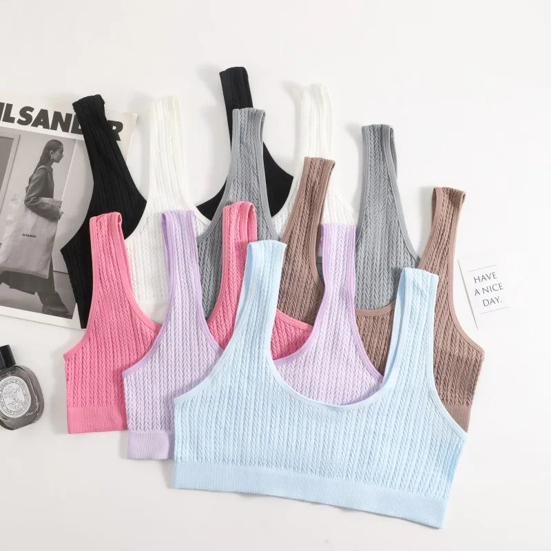 Seamless Bras For Women Wire Free Brassiere Sports Push Up Bralette Women's Fitness Underwear Crop Top Female Sexy Lingerie