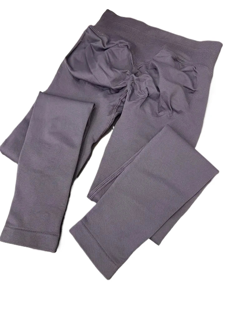 Gym Leggings Women Clothes Scrunch Butt Seamless Leggings High Waist Yoga Pants Workout Gym Leggings Fitness Booty Sports Tights