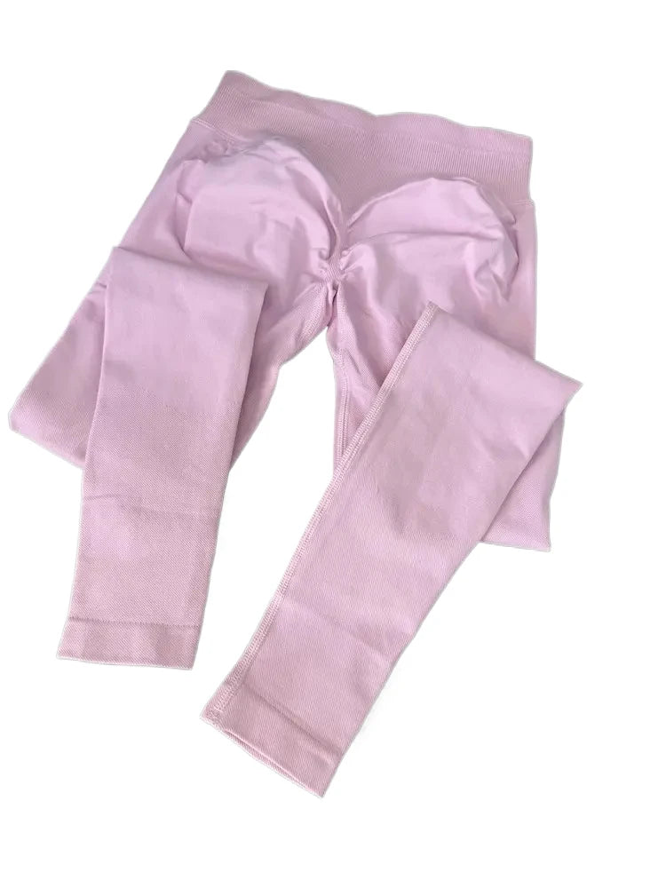 Gym Leggings Women Clothes Scrunch Butt Seamless Leggings High Waist Yoga Pants Workout Gym Leggings Fitness Booty Sports Tights