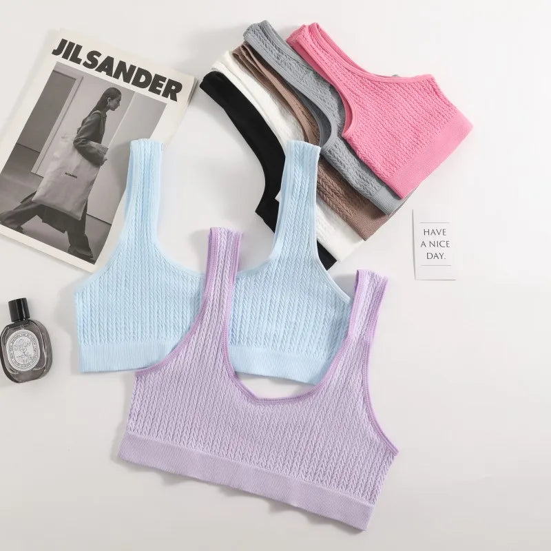 Seamless Bras For Women Wire Free Brassiere Sports Push Up Bralette Women's Fitness Underwear Crop Top Female Sexy Lingerie