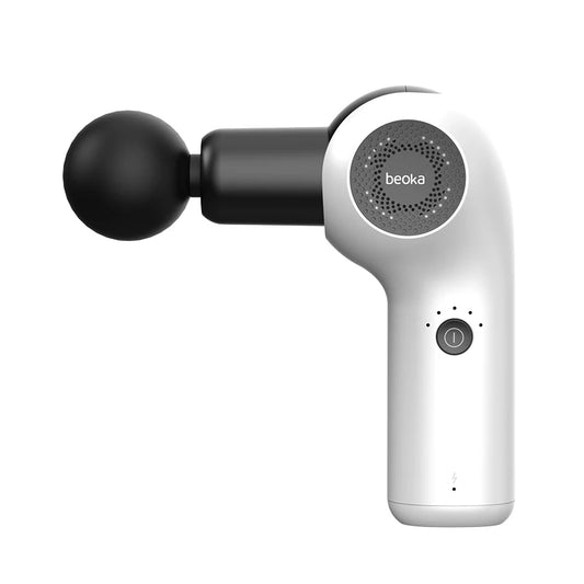 Beoka Professional Massage Gun - Mini Deep Tissue Percussion Massager with 4 Heads, Electric Muscle Vibrating Therapy