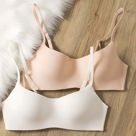 Seamless Bras For Women Small Chest 1/2 Cup Push Up Bra Non-Wire Bra Women Support Underwear Sexy Lingerie Female Intimates