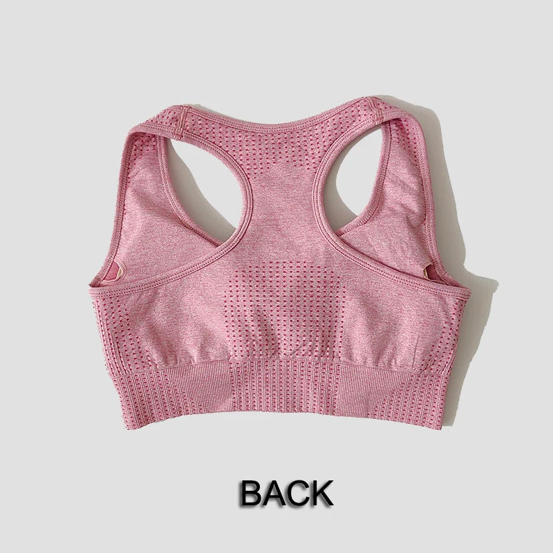 2/3/5PCS Seamless Women Yoga Set Workout Sportswear Gym Clothing Fitness Long Sleeve Crop Top High Waist Leggings Sports Suits