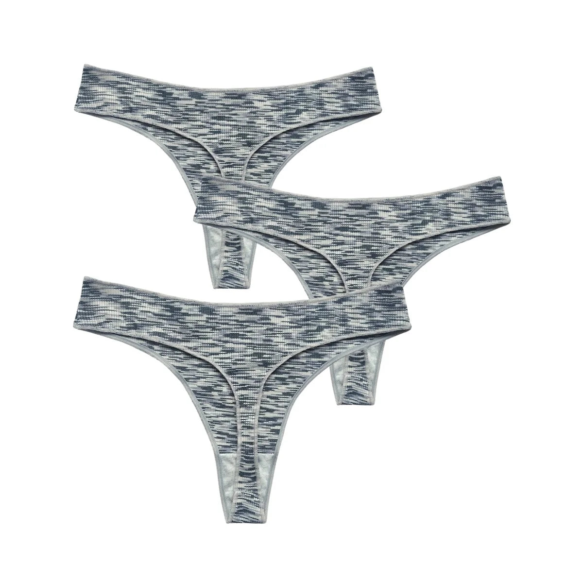 3Pcs/Set Women Panties Low Rise G-string Seamless Underwear Female Underpants Comfort Panties Sexy Lingerie S-XL Thongs