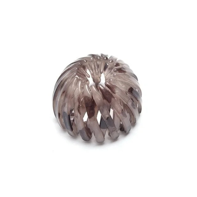 Fashion Women Bun Hair Claw Horsetail Buckle Hair Clip Bird Nest Expanding Hair Accessories Female Ponytail Hair Accessories