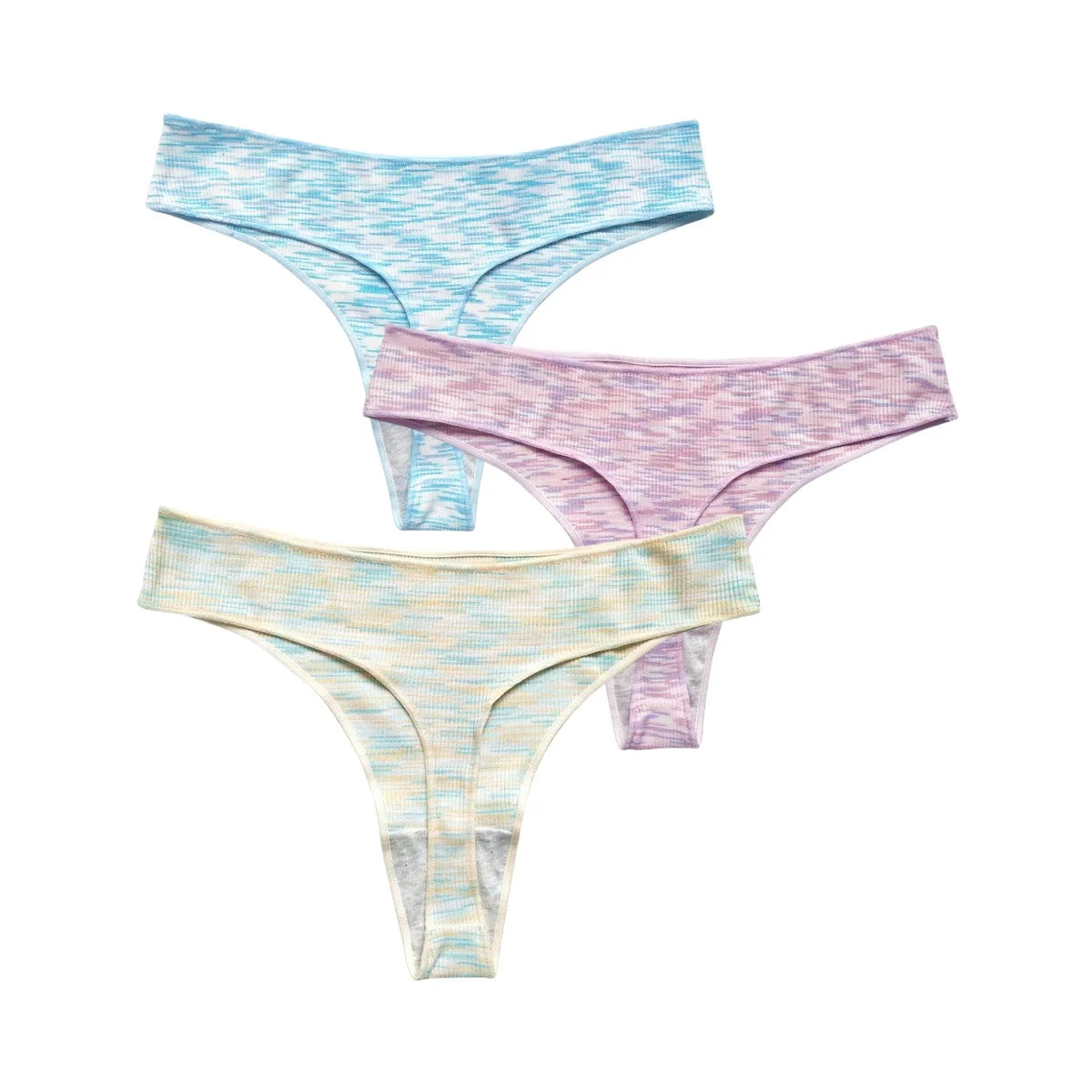 3Pcs/Set Women Panties Low Rise G-string Seamless Underwear Female Underpants Comfort Panties Sexy Lingerie S-XL Thongs