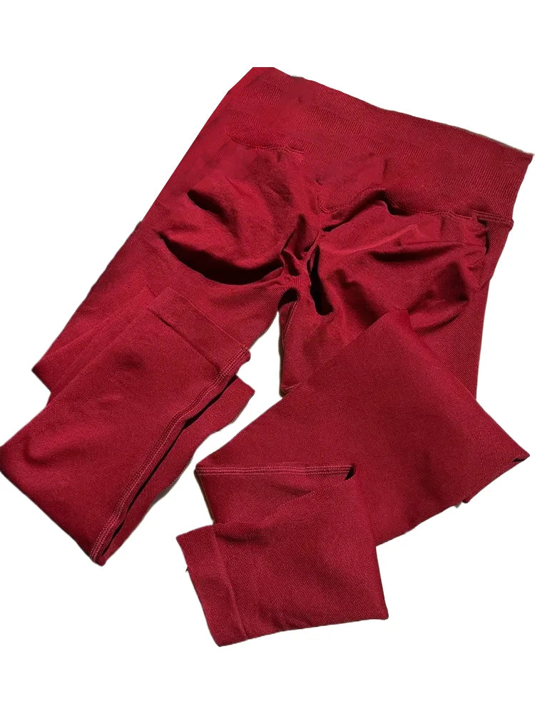 Gym Leggings Women Clothes Scrunch Butt Seamless Leggings High Waist Yoga Pants Workout Gym Leggings Fitness Booty Sports Tights