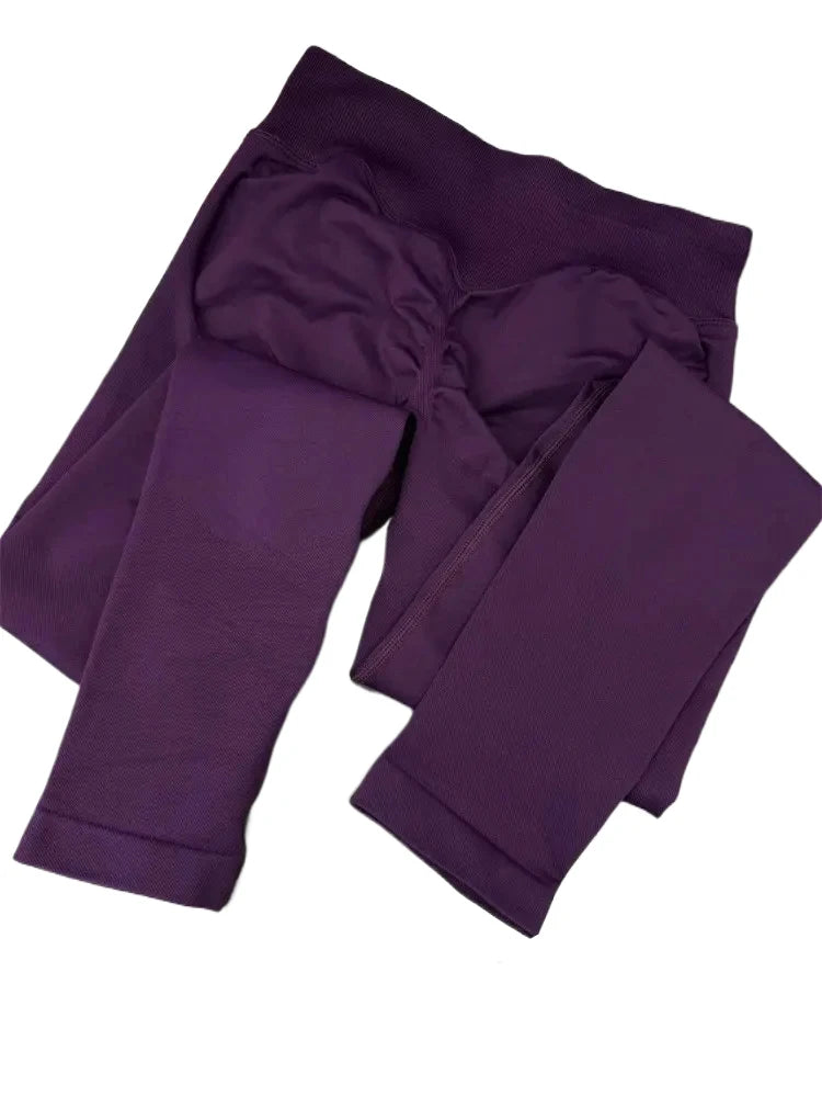 Gym Leggings Women Clothes Scrunch Butt Seamless Leggings High Waist Yoga Pants Workout Gym Leggings Fitness Booty Sports Tights