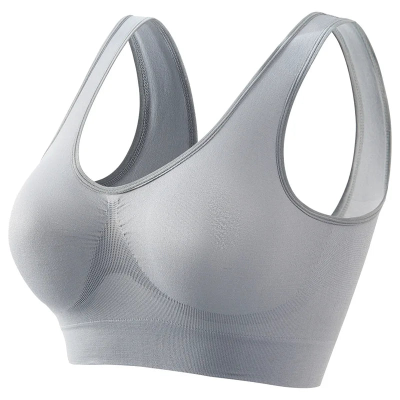 Women Push-Up Bra Seamless Bras Non-wire Sports Bra without Pads Breathable Brassiere Female Crop Top Sexy Lingerie S-5XL