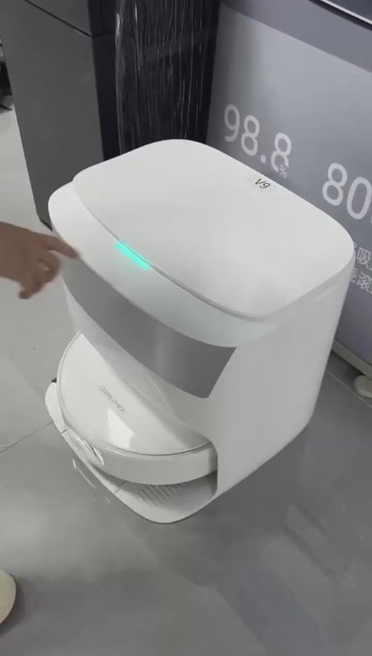 V9 Smart Robot Vacuum Cleaner with LDS Navigation Sweeping & Mopping HEPA Filter >2499 Pa Suction Power