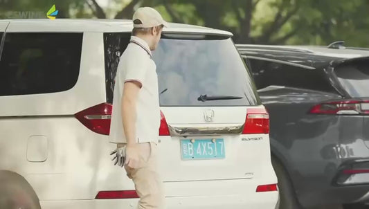 Eswing High Quality Mini Folding Golf Electric Trolley Foldable Push Cart Lightweight  Golf scooter For Sale